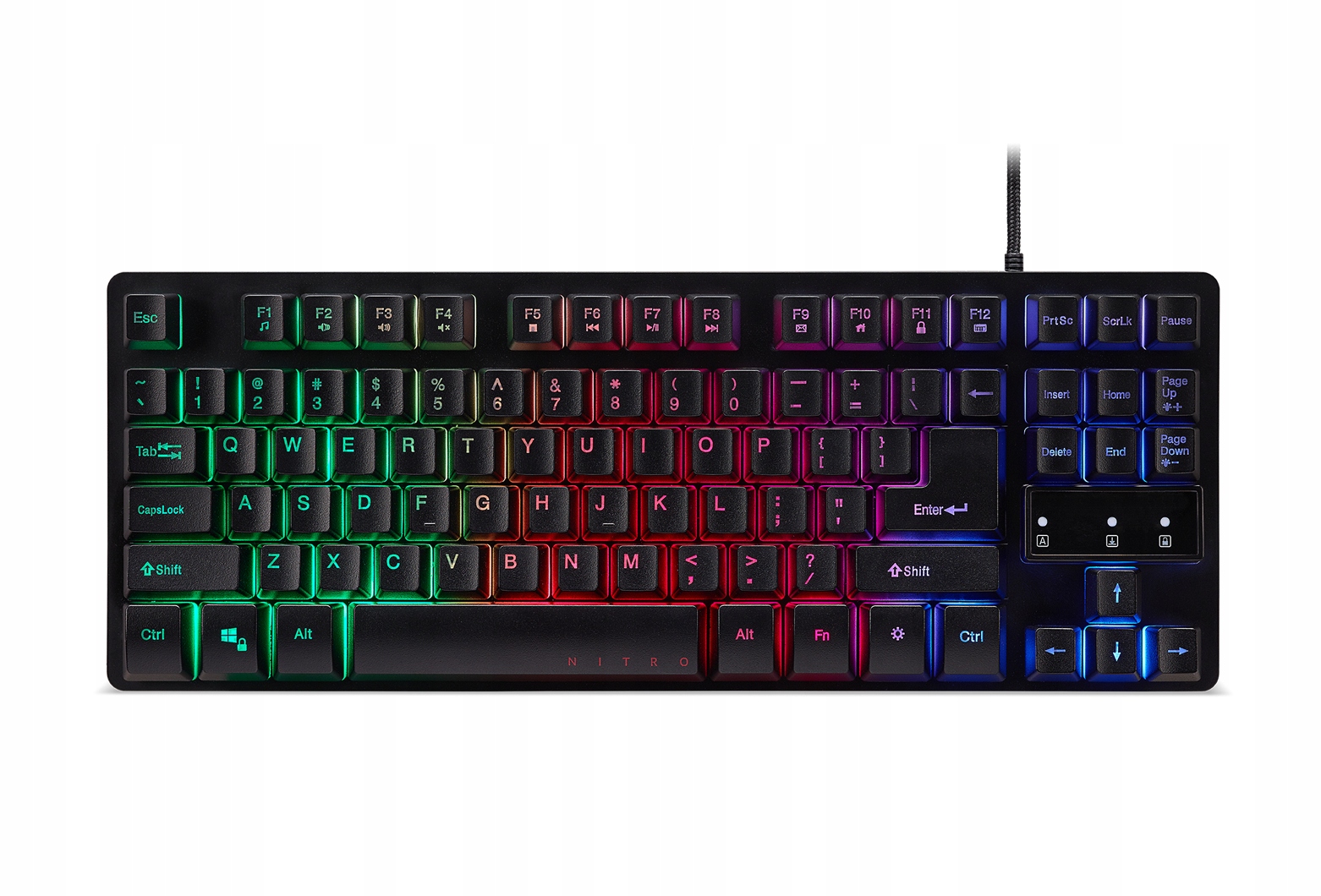 Klawiatura Acer Nitro NKW120 – Idealna do gier i codziennego użytku