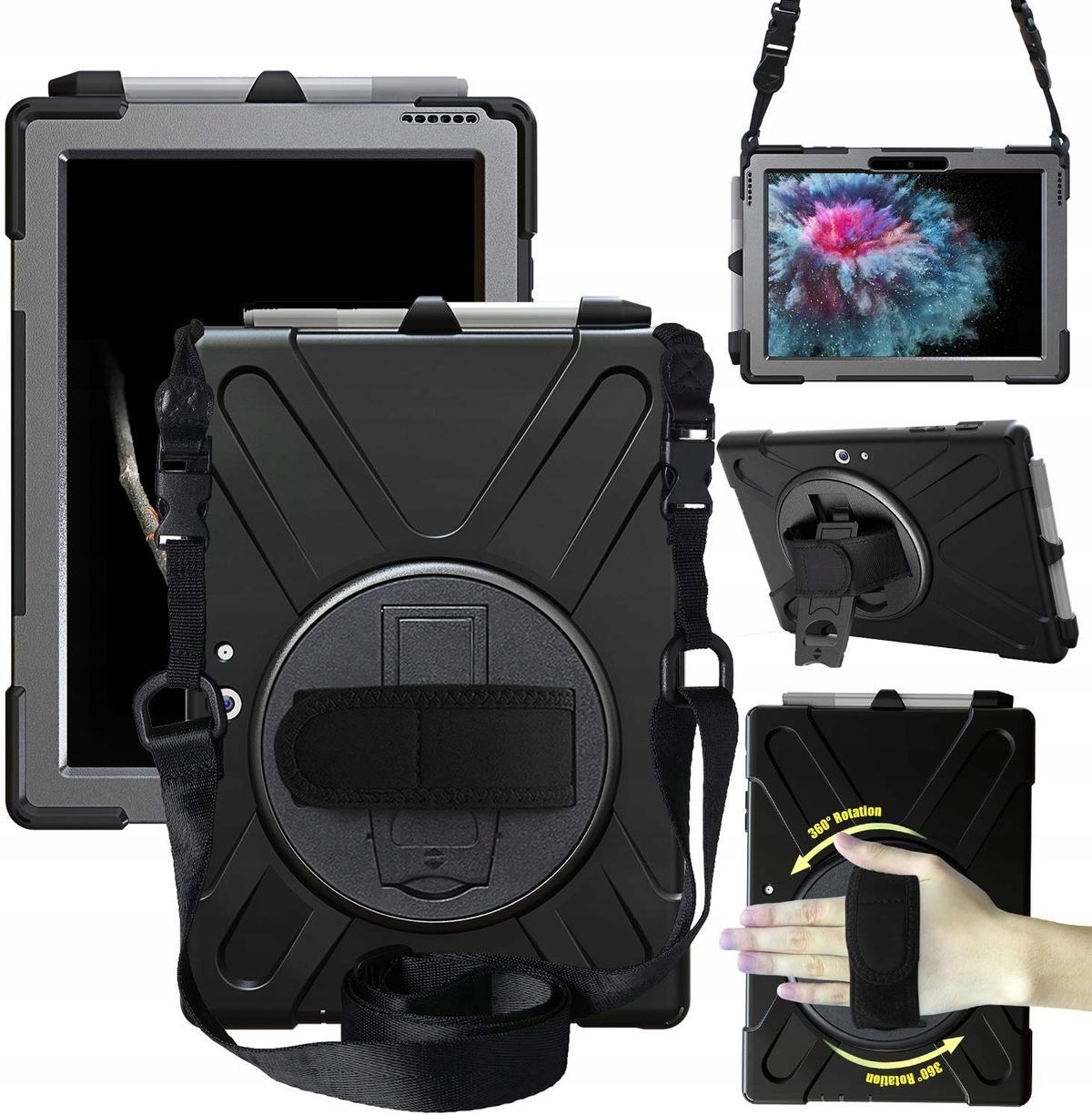 Etui Supero 360 do Microsoft Surface Go/Go 2/Go 3 – Ochrona i styl w jednym