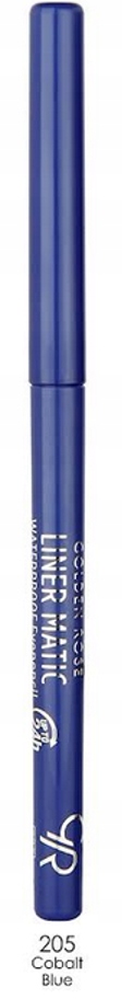 Golden Rose Liner Matic Waterproof – Wykręcana kredka do oczu w kolorze Cobalt Blue (205)
