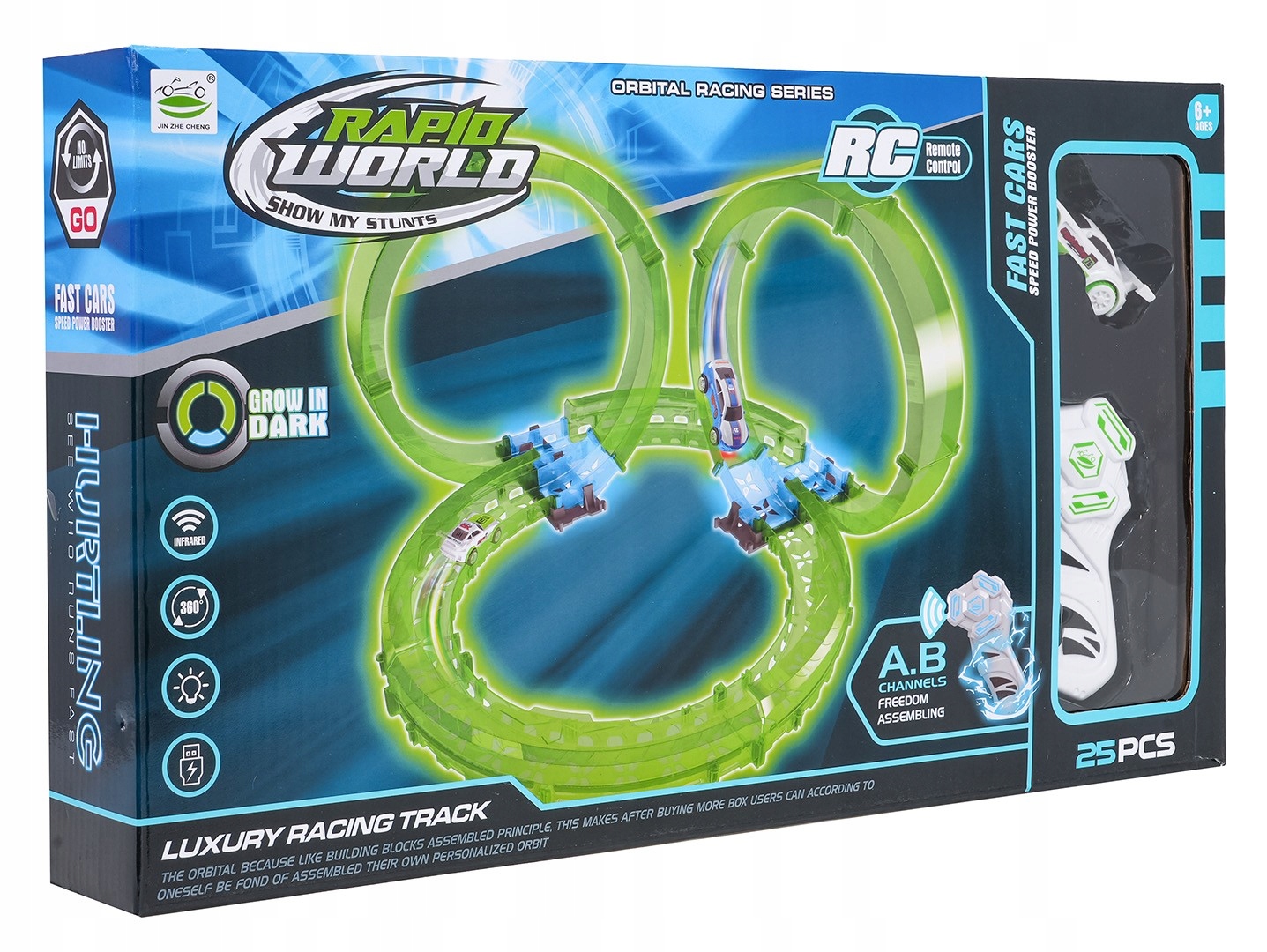 Zawartość zestawu – wszystko, co potrzebne do wyścigu