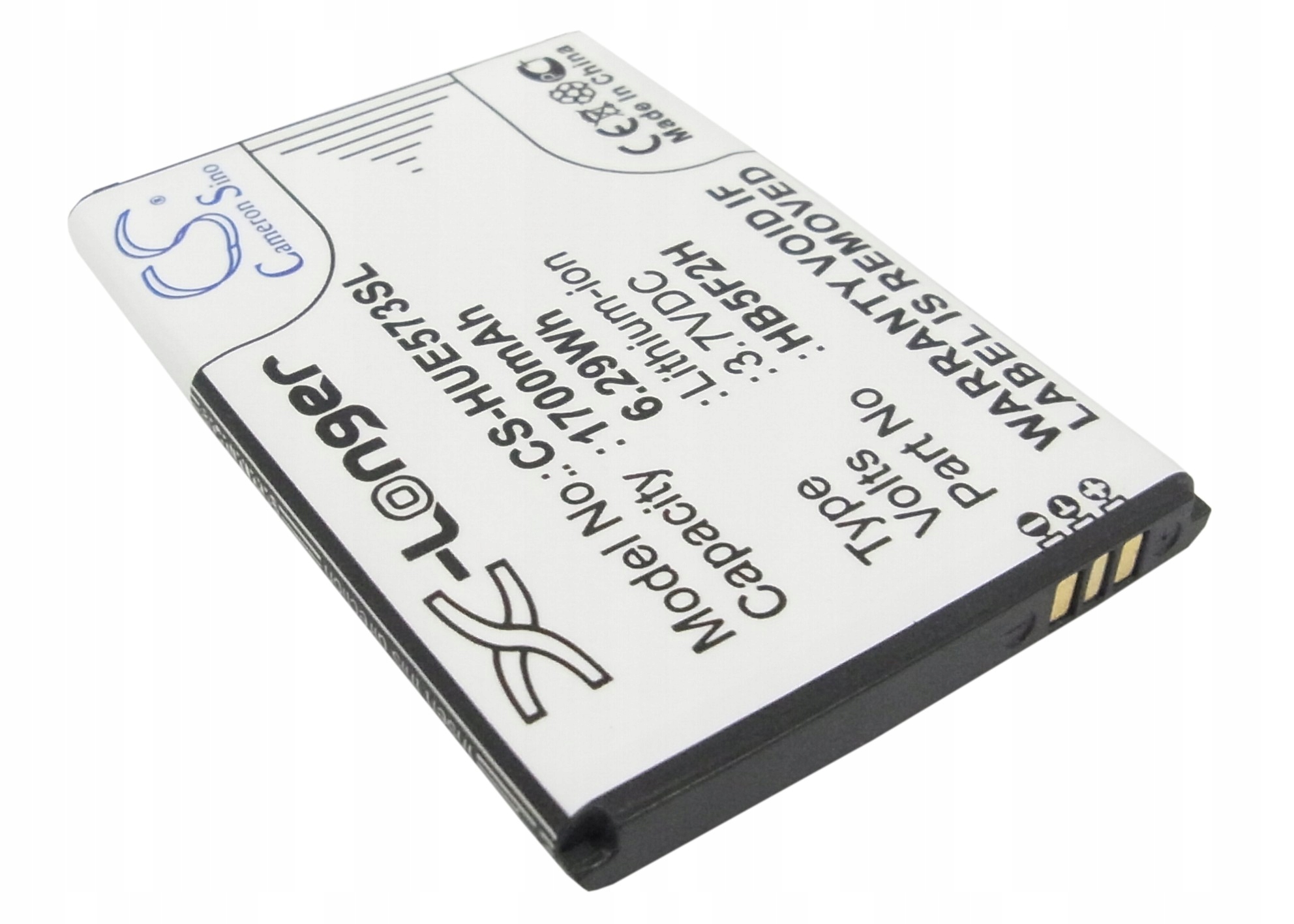 Wysoka pojemność 1700mAh i stabilne napięcie 3.7V