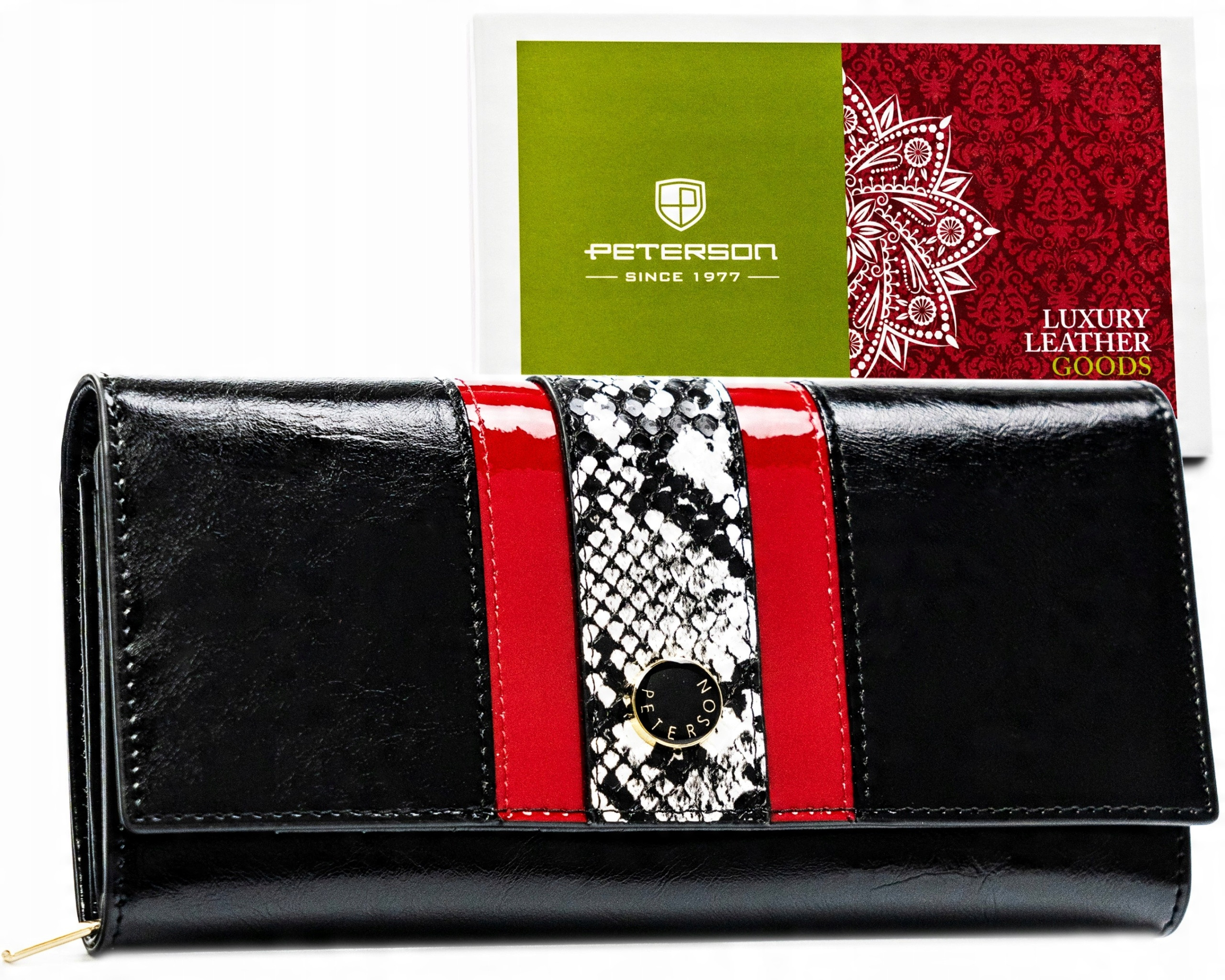 Portfel damski skórzany Peterson – elegancja i funkcjonalność
