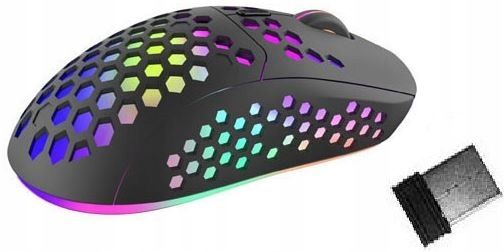 MYSZ BEZPRZEWODOWA LEKKA RGB GAMINGOWA DLA GRACZY