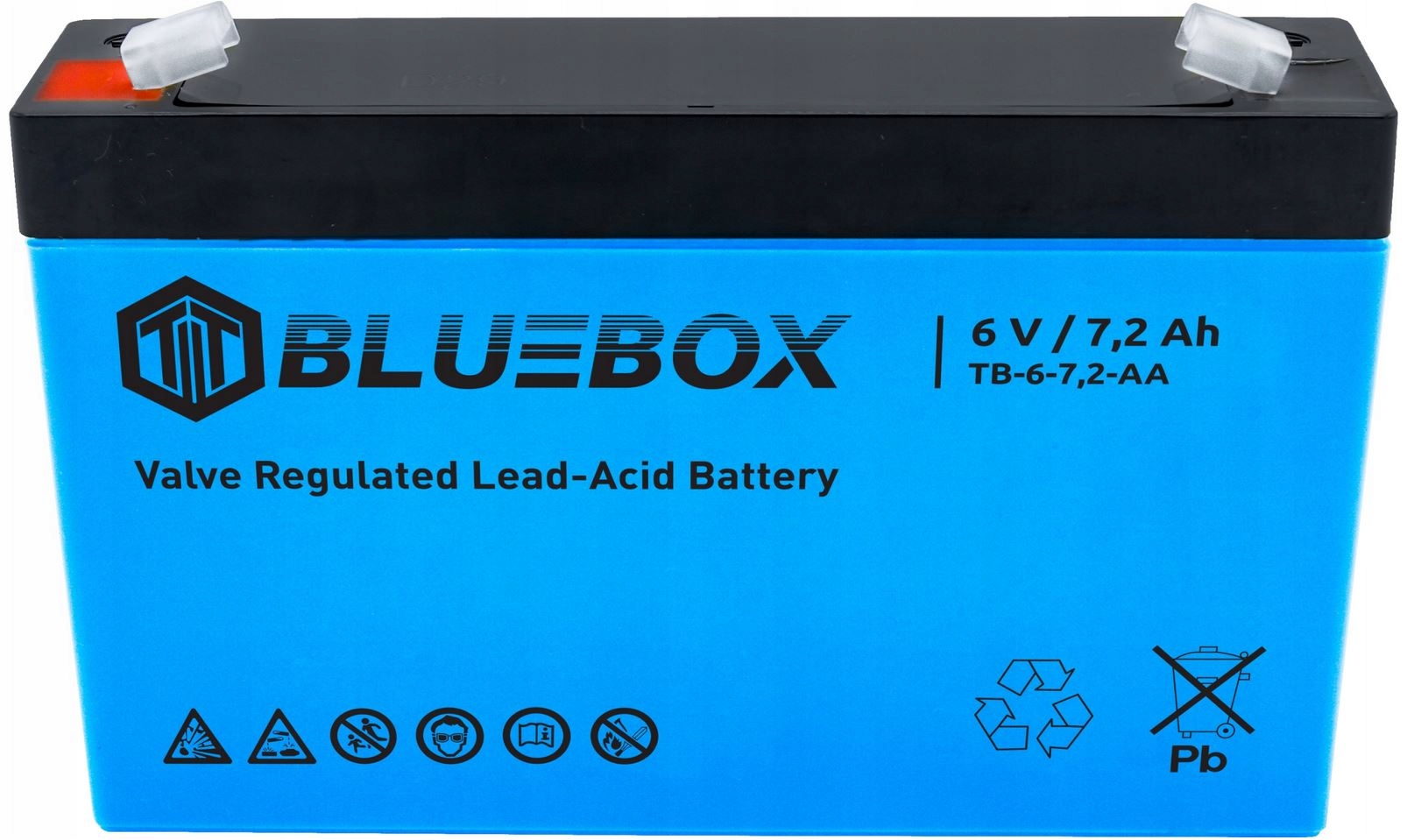 MOCNY Akumulator żelowy BLUEBOX 6V 7.2Ah – Niezawodne źródło energii