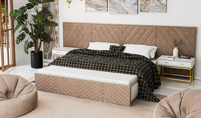 Materac nawierzchniowy 120x200 Venerdi Black 7 cm nakładka topper H3 masaż Szerokość materaca 120 cm