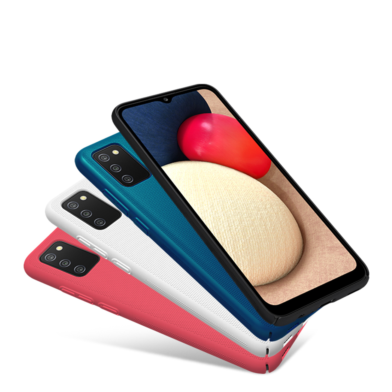 Etui Nillkin Frosted Shield dla Samsung Galaxy A02s EU - Wytrzymałe, odporne, szykowne !
