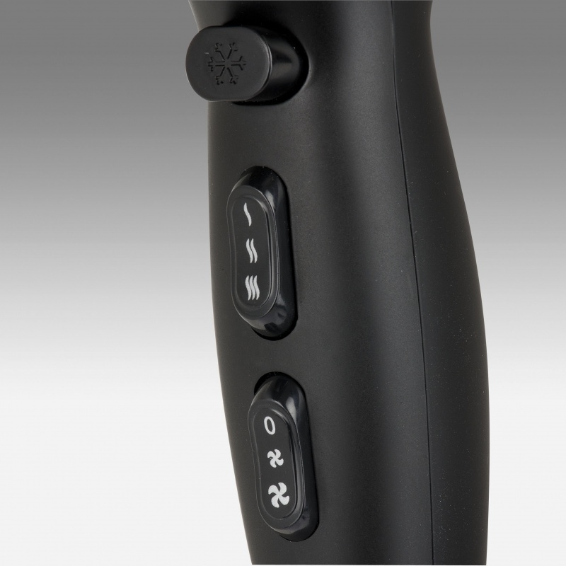 Funkcje regulacji – 2 prędkości i 3 poziomy temperatury