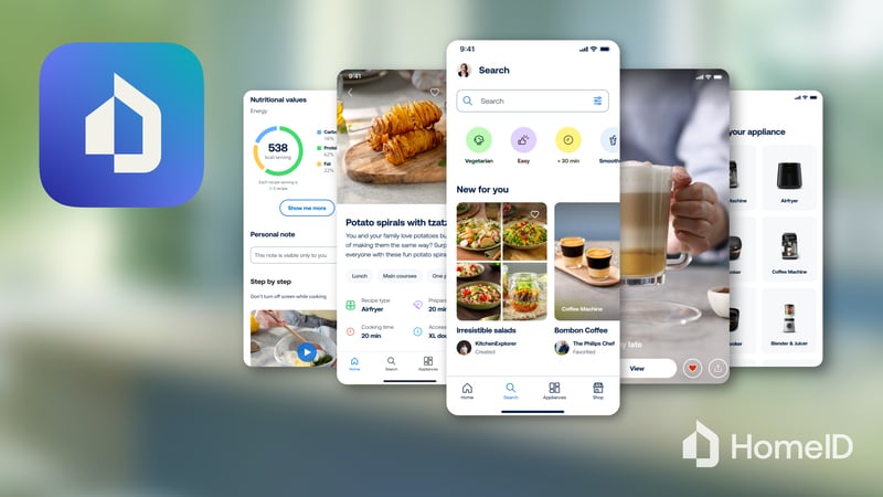 Aplikacja HomeID – Wygodne przygotowywanie posiłków