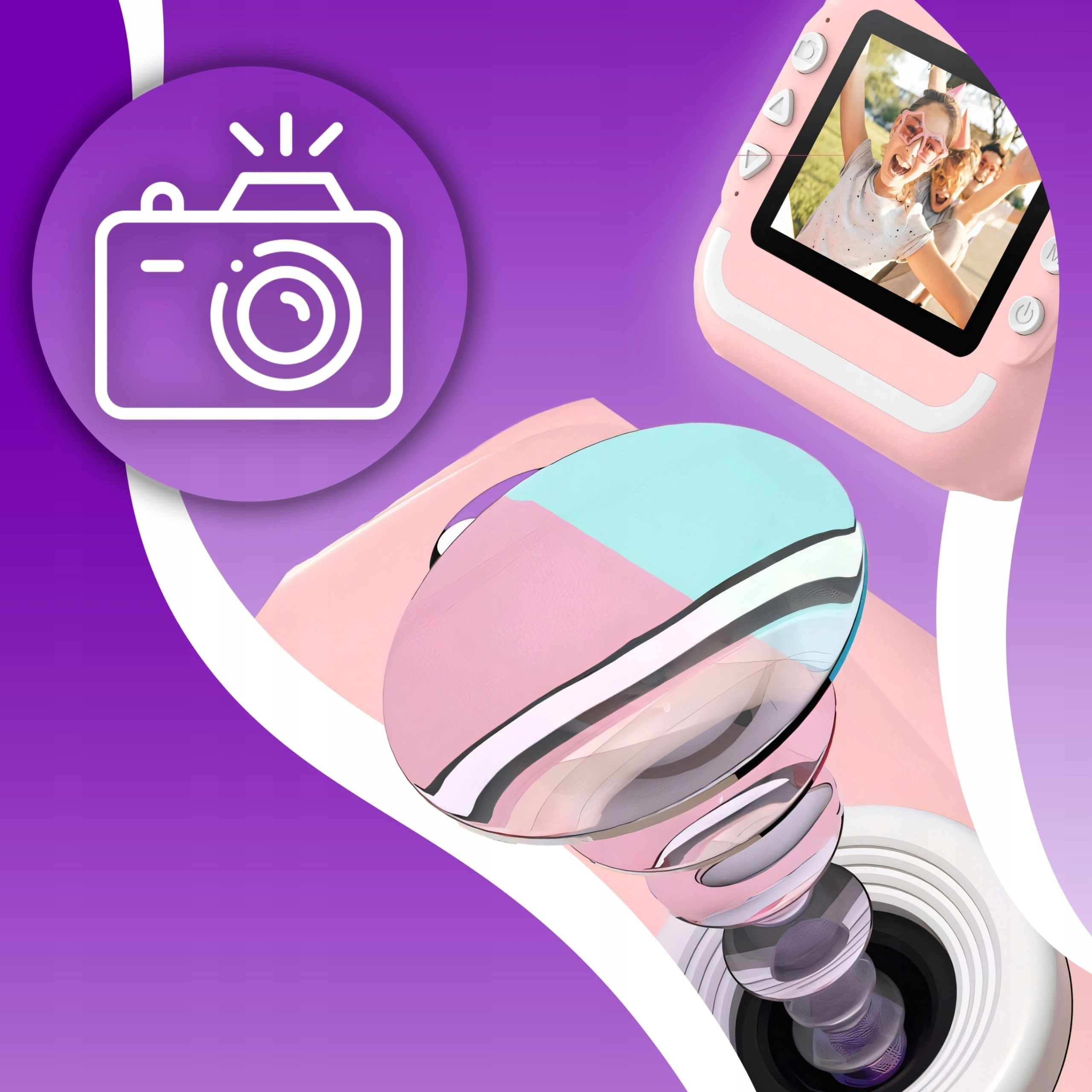 Kompleksowy system monitoringu z przednią i tylną kamerą