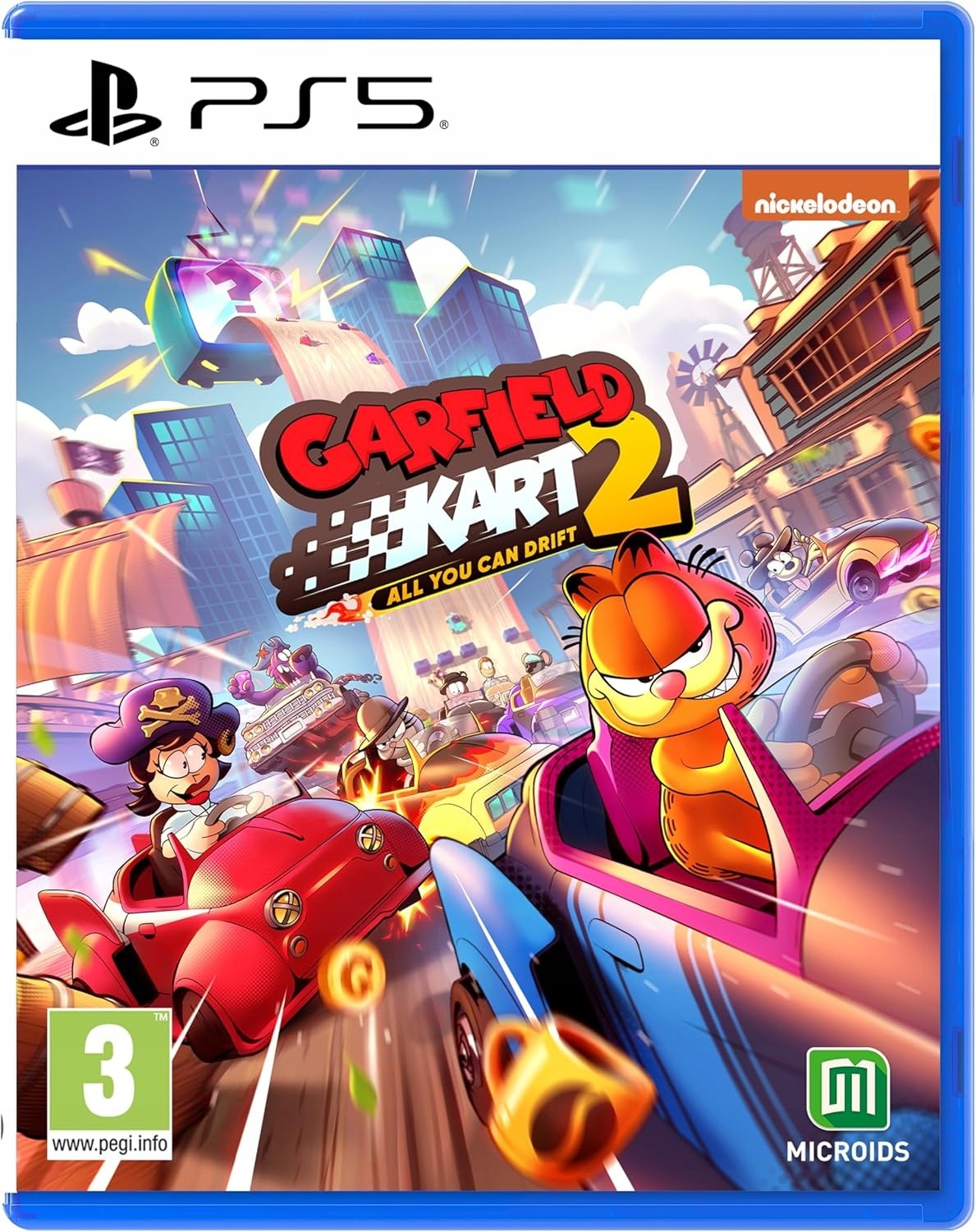 Garfield Kart 2 - All You Can Drift PS5 – Szalona zabawa w wyścigach