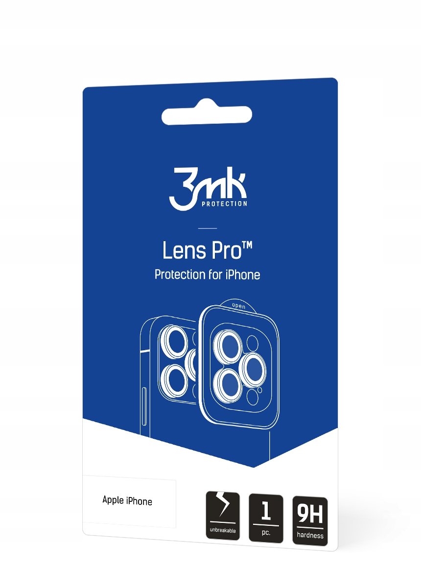 3mk Lens Protection Pro – Ochrona obiektywu dla iPhone 16/16 Plus