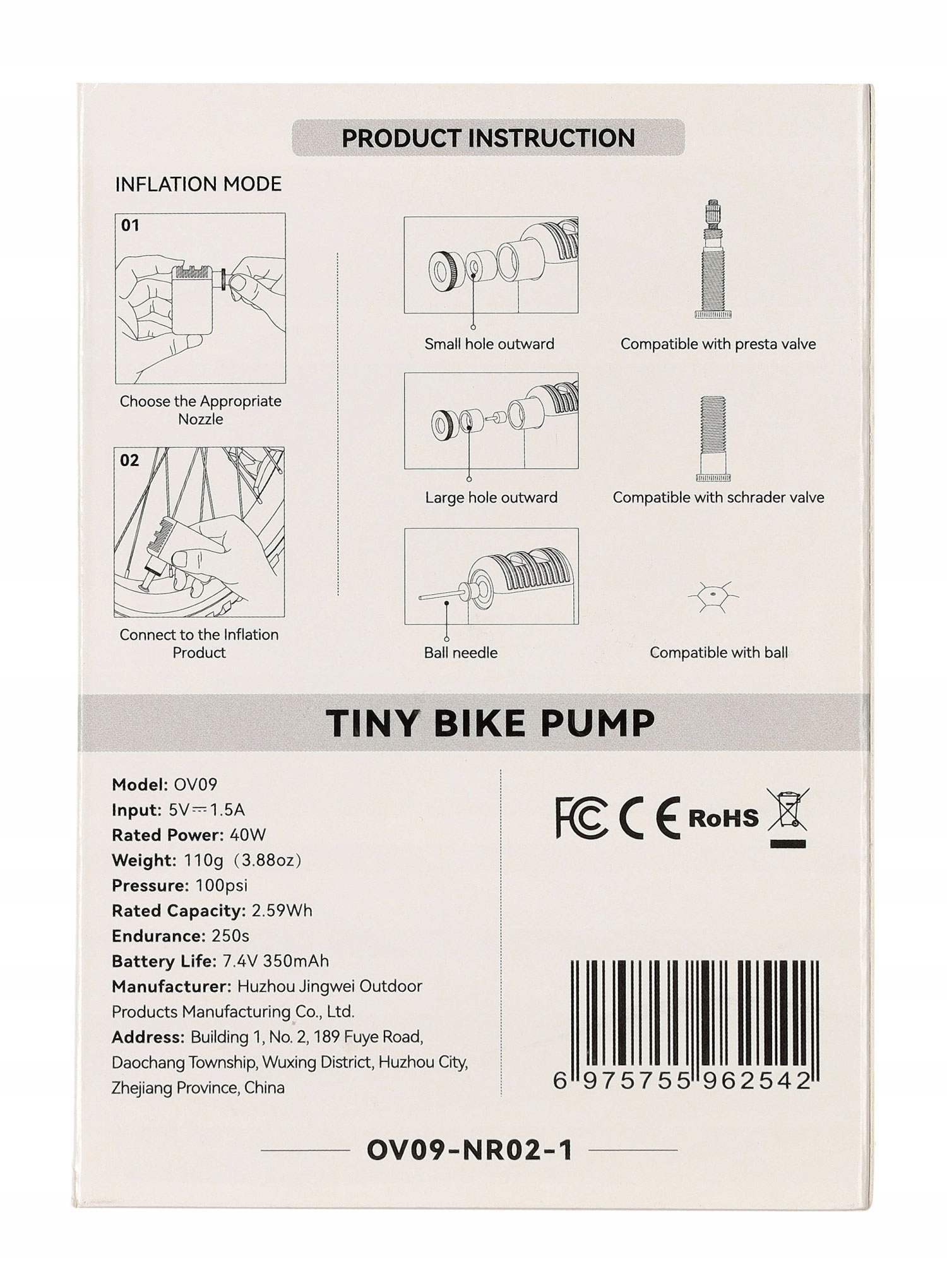Pompka rowerowa FlexTail Tiny Bike Pump – Kompaktowe rozwiązanie dla każdego rowerzysty