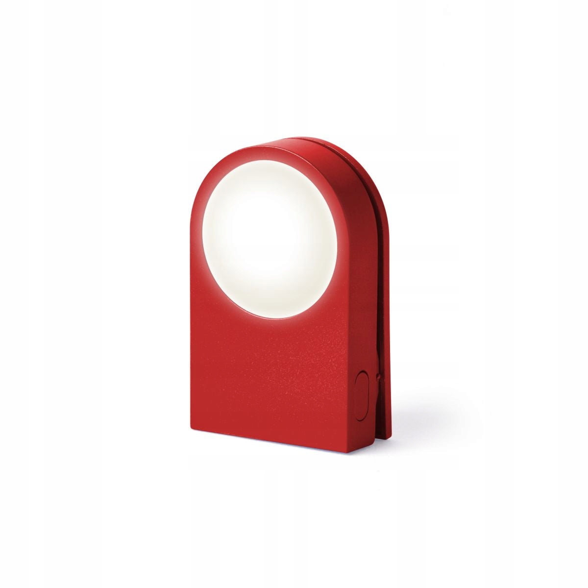 Lampka biurkowa Lexon Lucie LED clip red/red LL121R – Praktyczne oświetlenie w modnym stylu