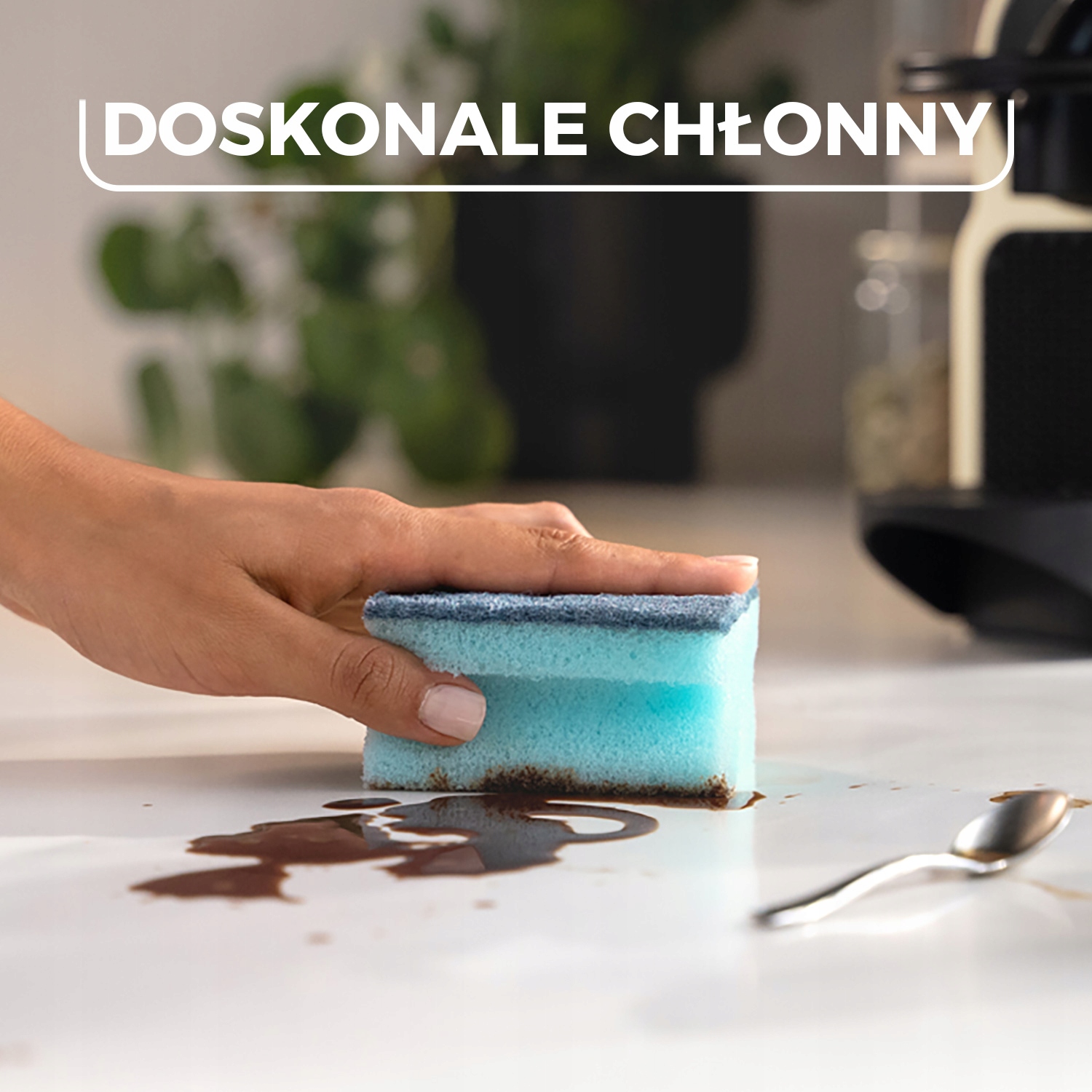 Wysoka chłonność dzięki piance hydrofilowej