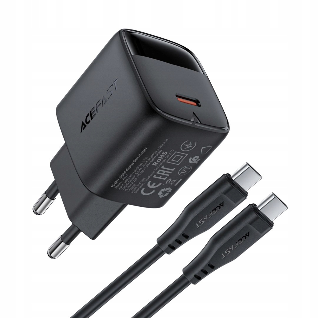 Wysokiej jakości kabel USB-C w zestawie