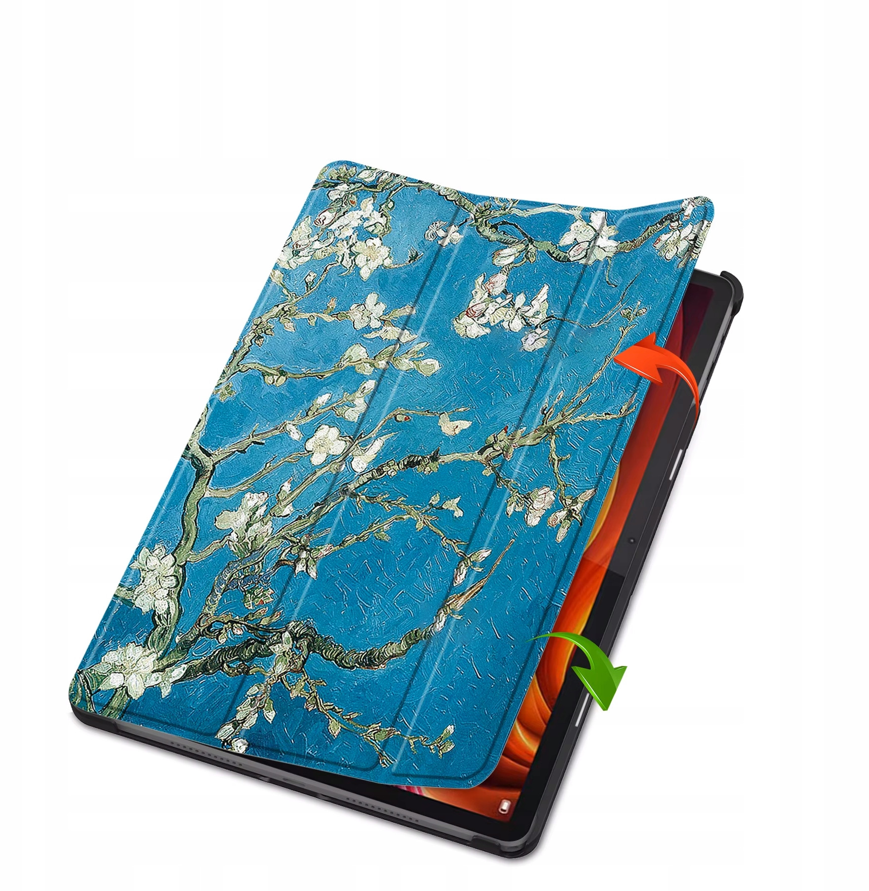 Stylowy wzór Green Flower – unikalny design