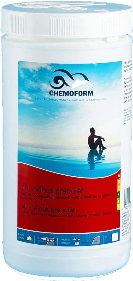 Regulator pH wody granulat Chemoform 5 kg – Skuteczna kontrola pH w basenie