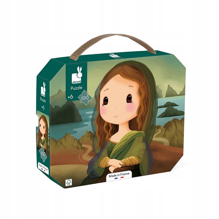 Urokliwa walizka z puzzlami – idealny prezent dla młodych artystów