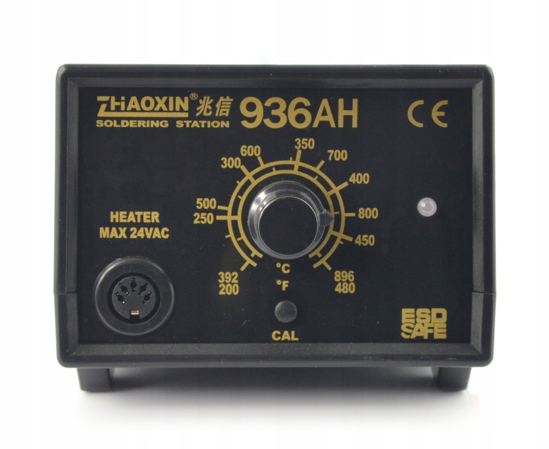 Płynna regulacja temperatury od 200°C do 480°C