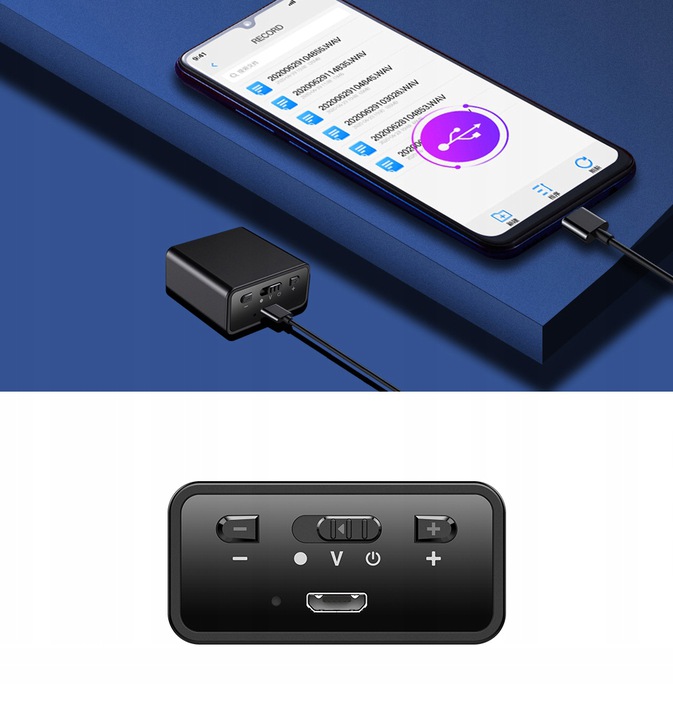 Wbudowana pamięć 32GB – Nagrywaj do 384 godzin
