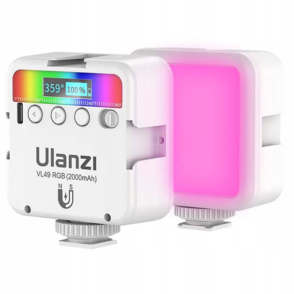 Lampa studyjna Ulanzi VL49 – Profesjonalne oświetlenie LED RGB
