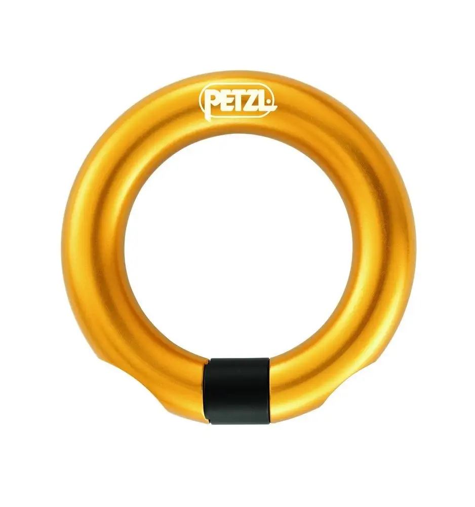Pierścień Bramkowany Petzl Ring Open Yellow – Niezawodne połączenie sprzętu