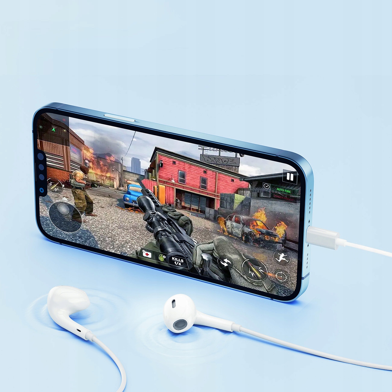 Wbudowany mikrofon i pilot do łatwej obsługi