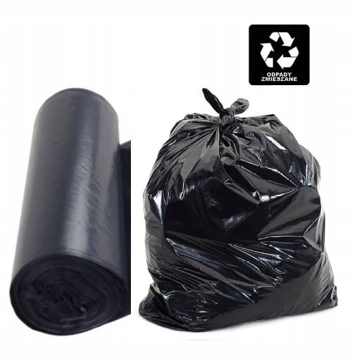 Worki na śmieci czarne 10 szt. x 120 l Marka Betmar
