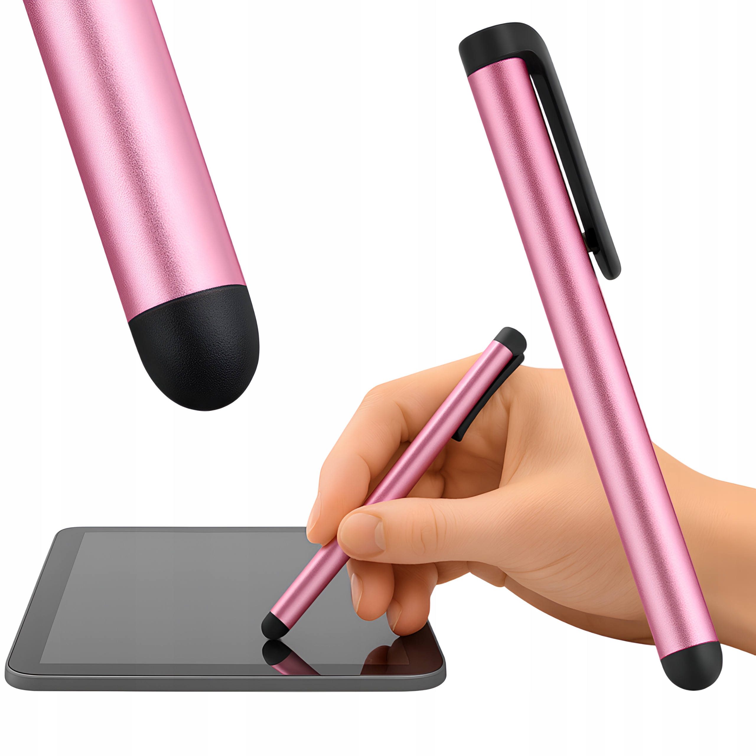Rysik Do Telefonu Tableta Ekranów Dotykowy Pojemnościowy Jasnoróżowy 10,5cm – Precyzja i wygoda w codziennym użytkowaniu