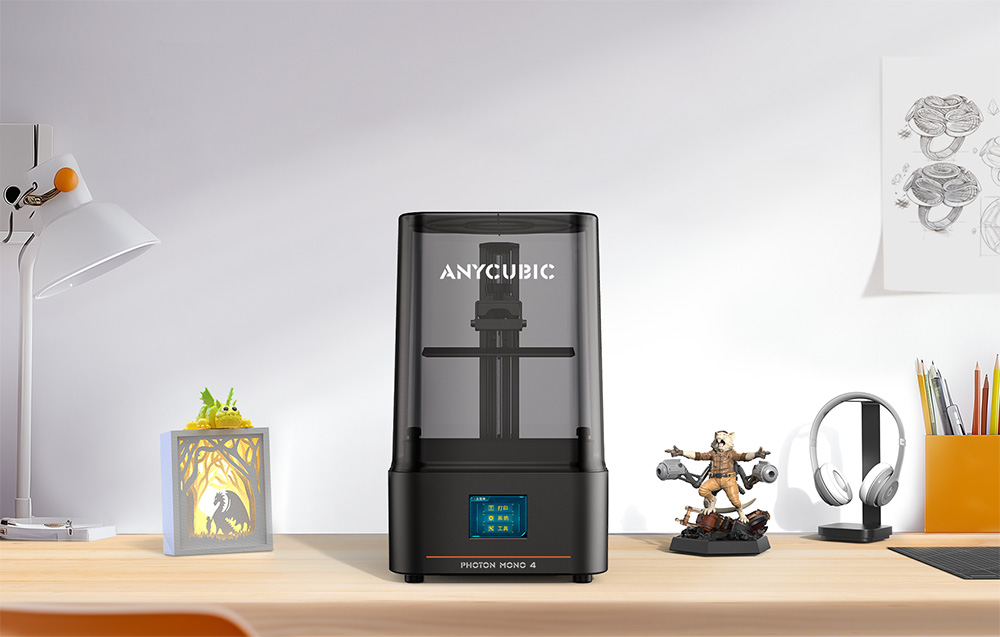 Drukarka 3D Anycubic Photon Mono 4 – precyzja i wygoda w jednym urządzeniu - Drukarka 3D Anycubic Photon Mono 4 – precyzja i wygoda w jednym urządzeniu