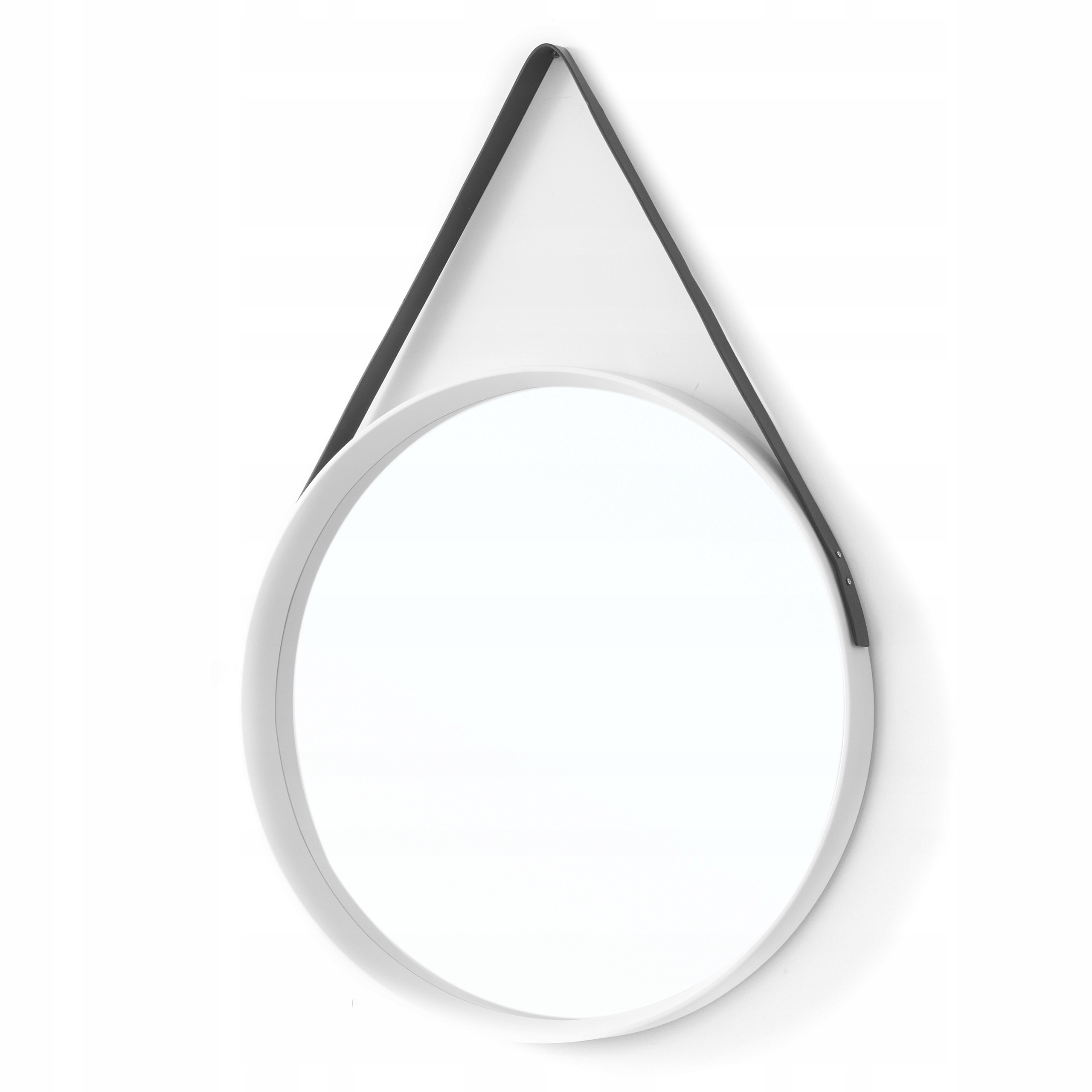 Lustro dekoracyjne wiszące Ø 53 cm – Styl i funkcjonalność w Twoim wnętrzu