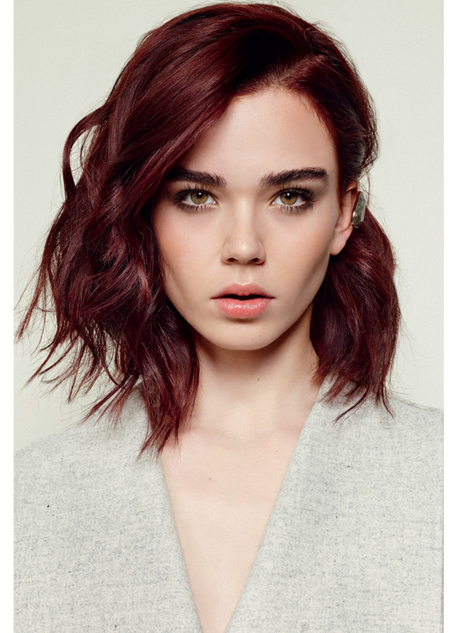 Hair Copper Red Color Result Image