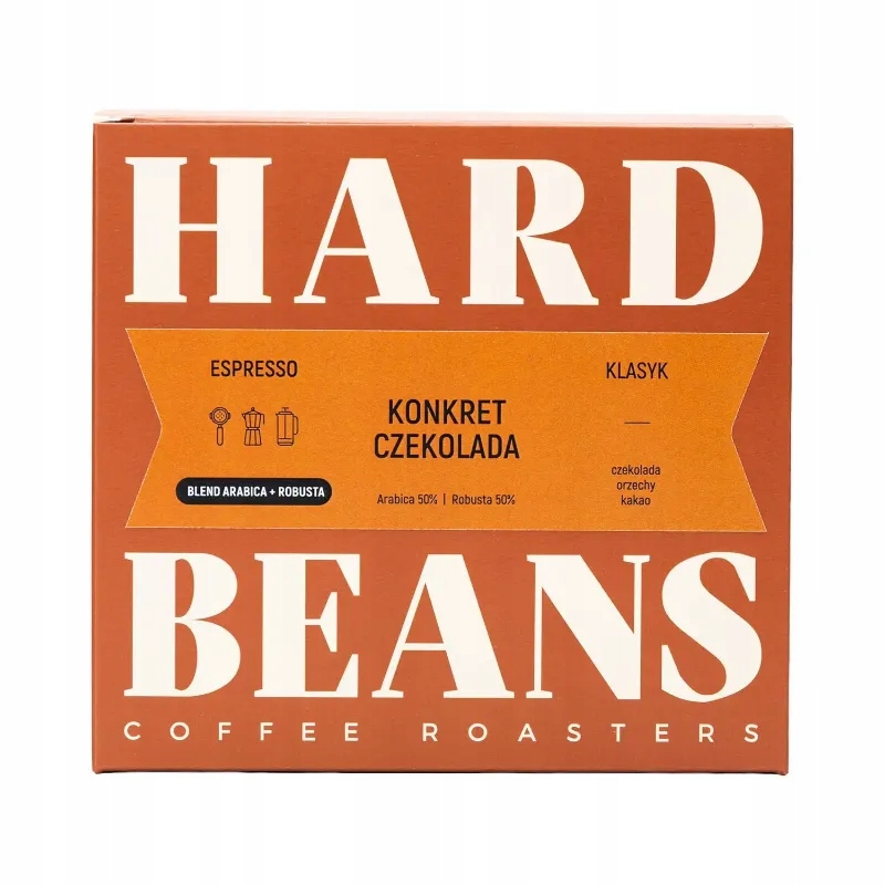 Kraj pochodzenia ziaren – Brazylia, Wietnam, Indonezja, Uganda