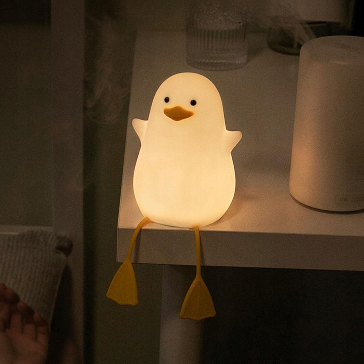 Sympatyczny design kaczuszki – Lampka, która zachwyci najmłodszych