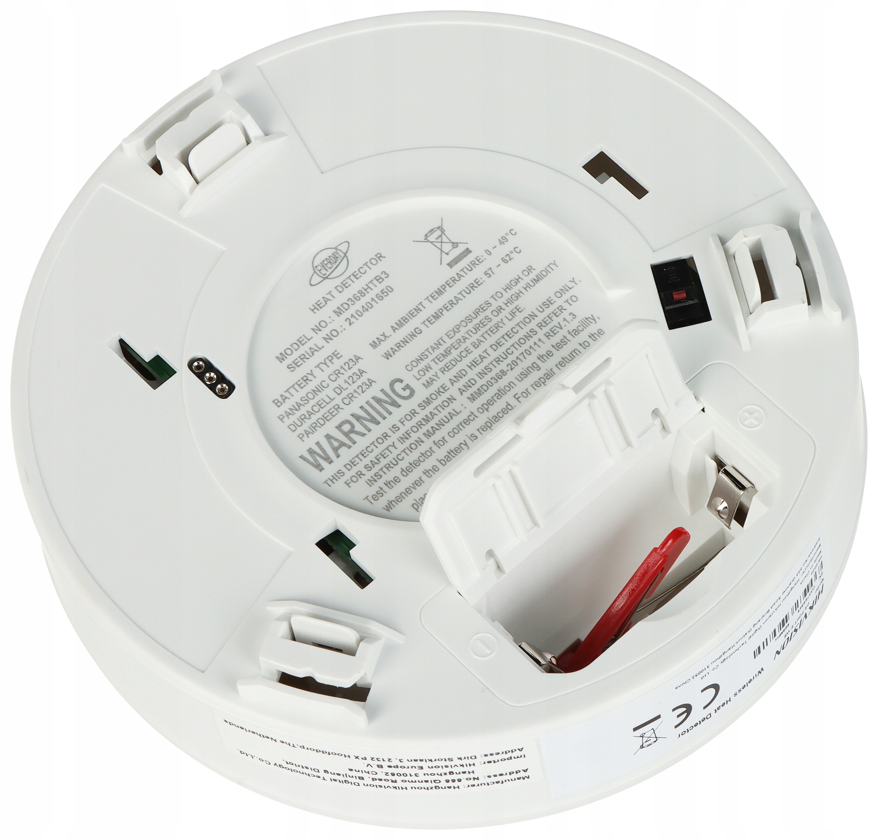 Montaż sufitowy dla optymalnej detekcji