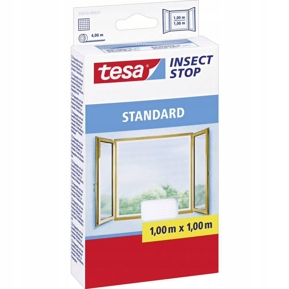 Tesa Fliegengitter Standard Klettband 1x1m – Skuteczna ochrona przed owadami