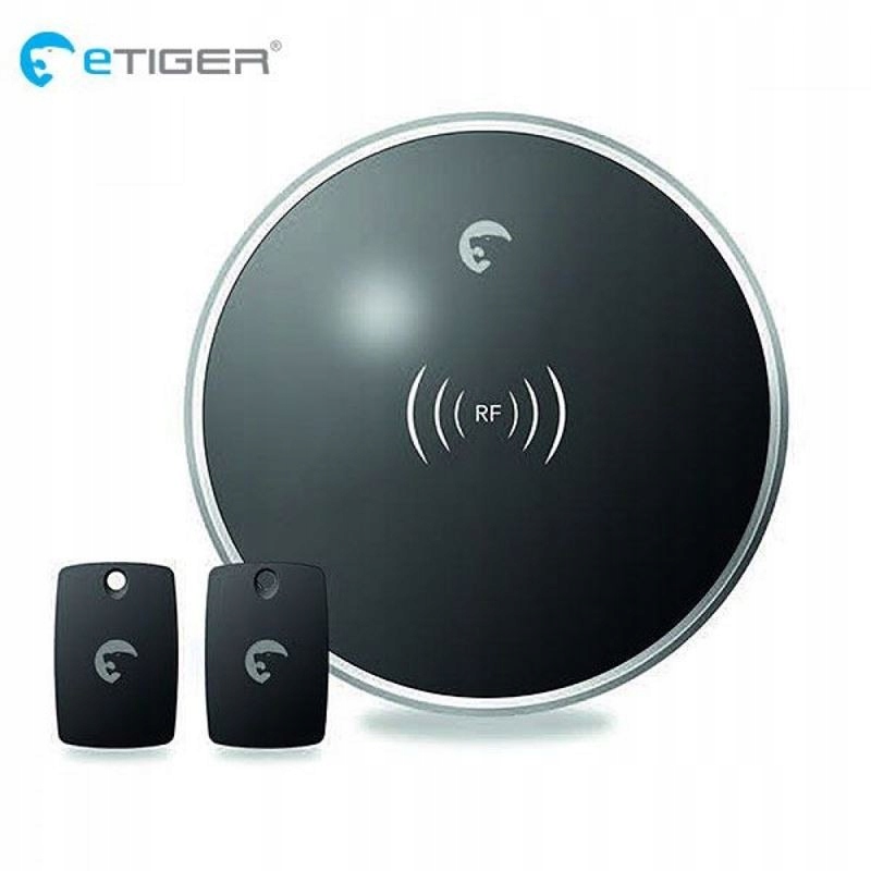 eTIGER RFID Keypad – Bezprzewodowa klawiatura z brelokami RFID