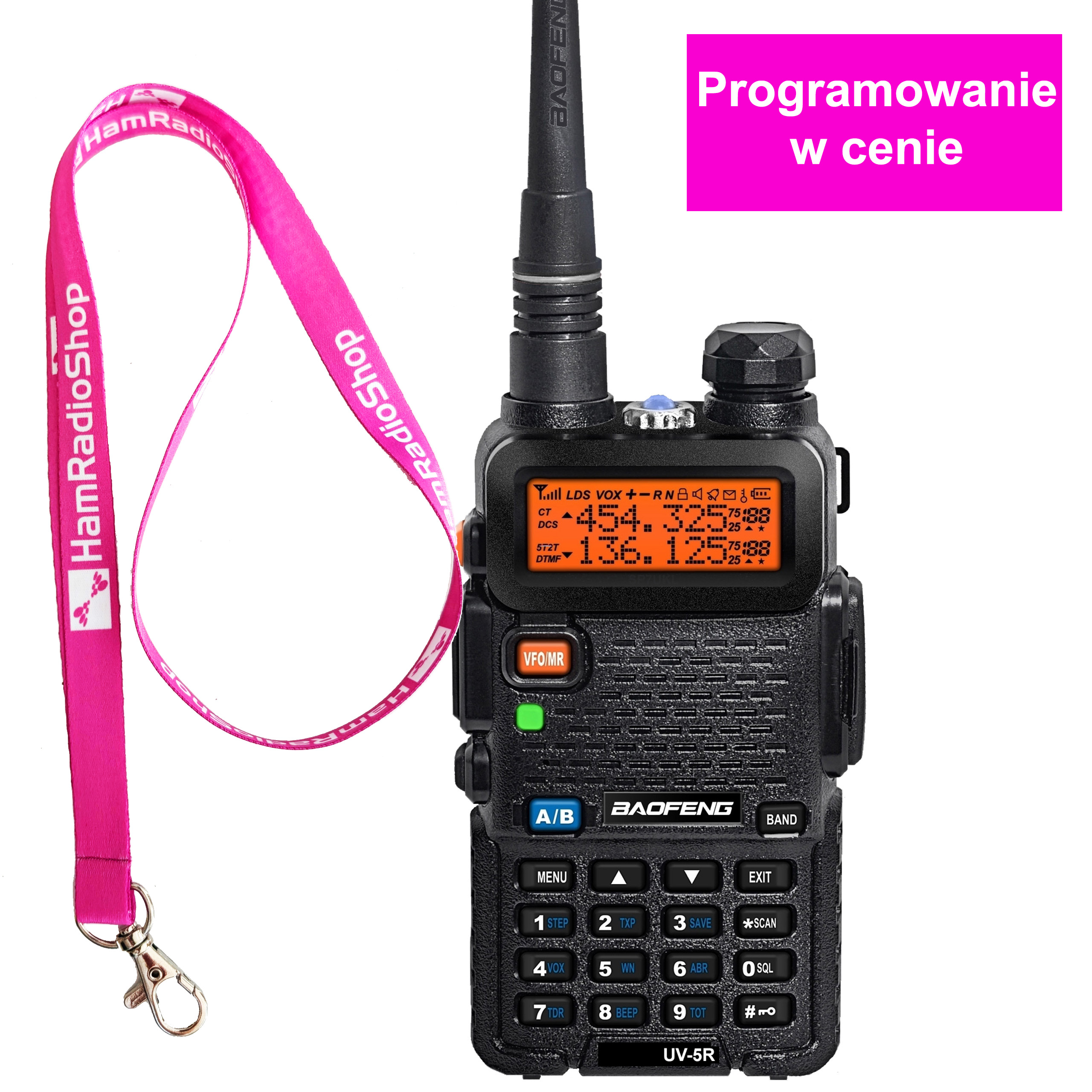 Funkcje monitorowania i bezpieczeństwa w Baofeng UV-5R