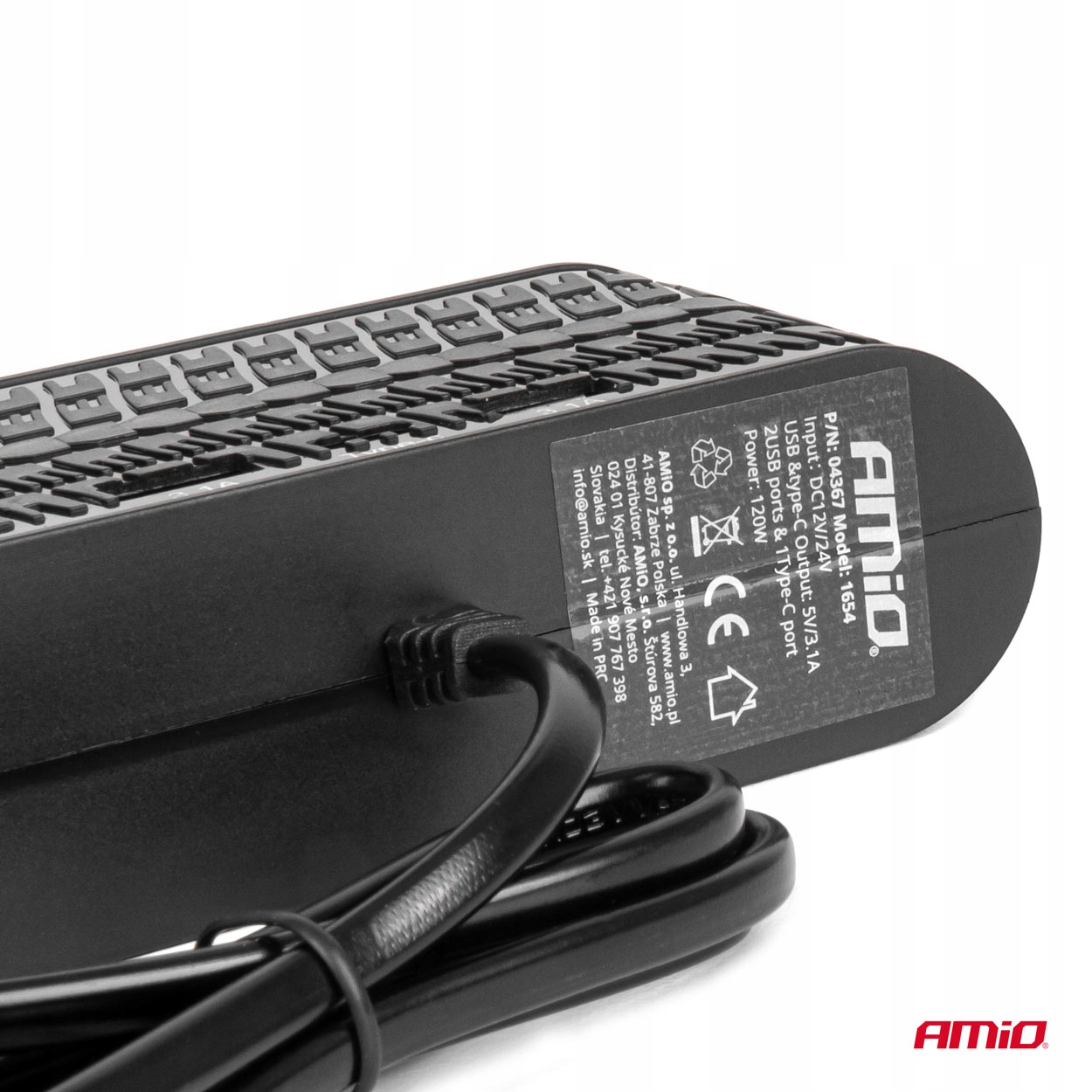 Wysoka moc 120W – Stabilne zasilanie bez przeciążeń