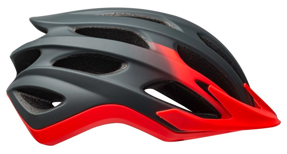 Kask MTB BELL DRIFTER matte gloss gray infrared roz. L (58–62 cm) – Styl i komfort na każdą przejażdżkę