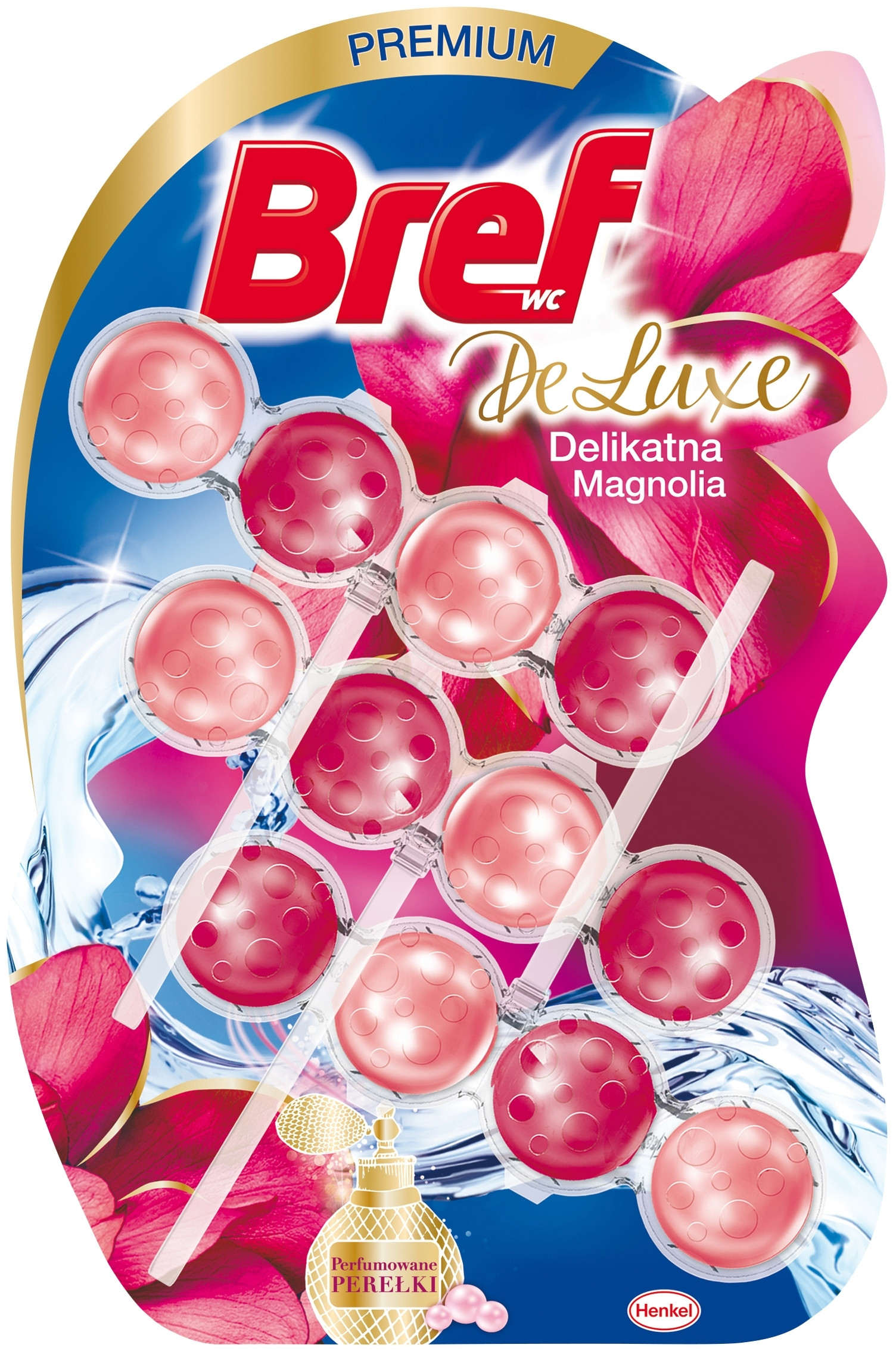 Właściwości i zalety kostki do WC BREF Deluxe