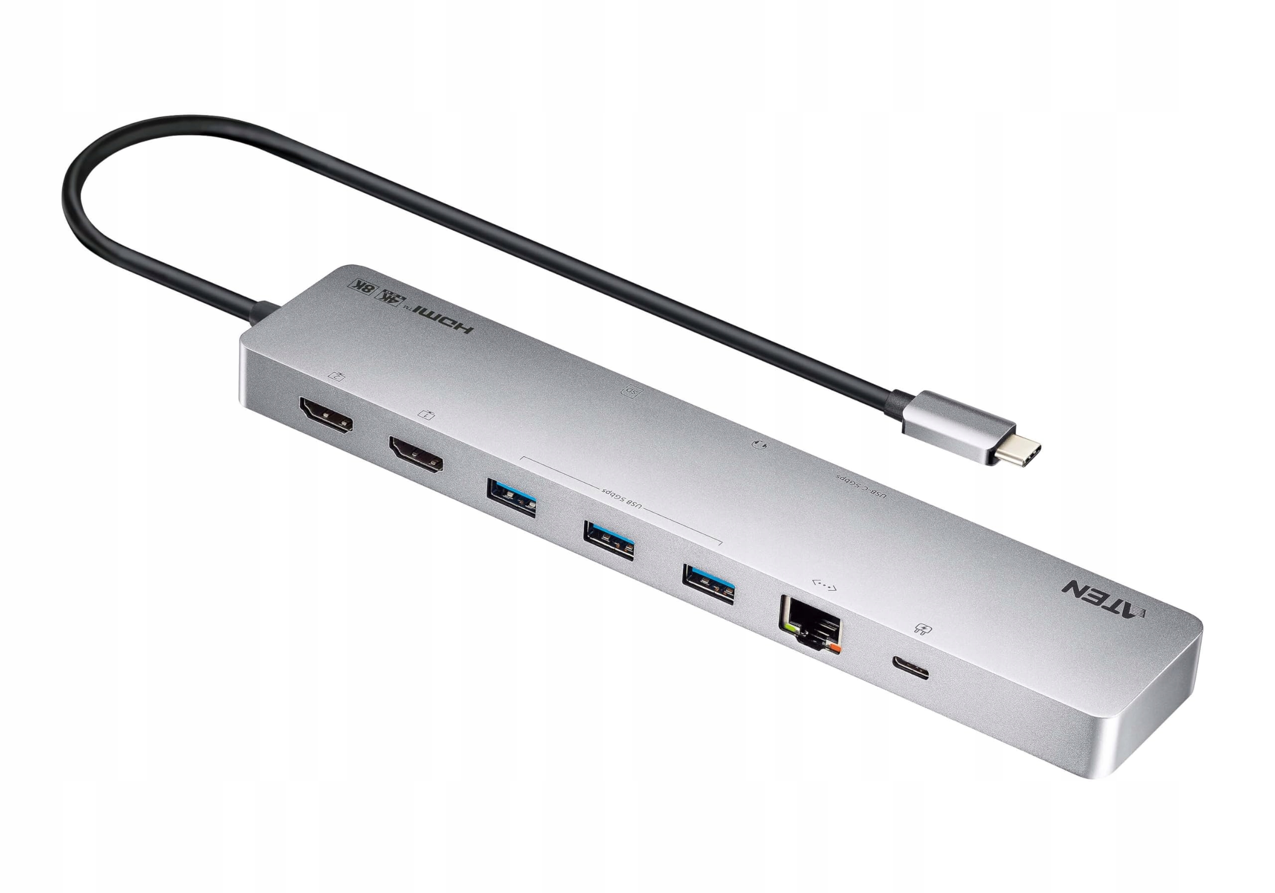 ATEN UH3240 USB-C Dock 4K Dual Display z przejściem zasilania – Twoja stacja robocza przyszłości