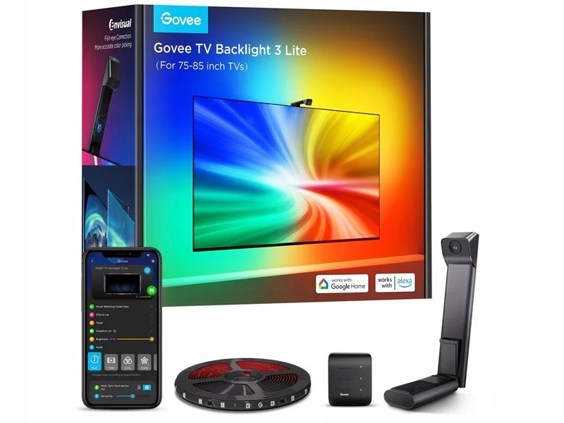 Govee TV Backlight 3 Lite – Taśma LED do telewizorów 75-85 cali