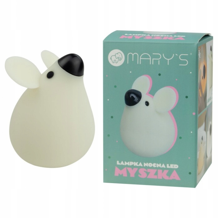 Lampka nocna LED Myszka – Urocze oświetlenie do każdego wnętrza