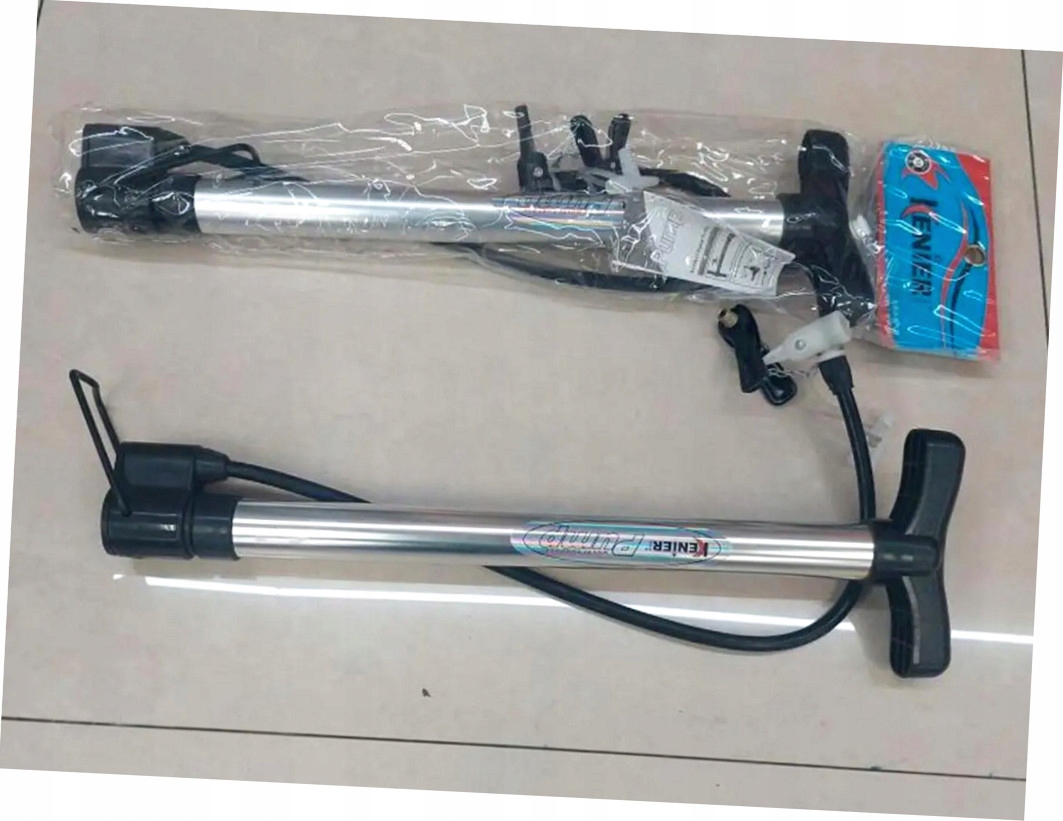 Pompka Ręczna 42CM 5 Różnych Końcówek KENIER 014312 – Niezawodne akcesorium do pompowania