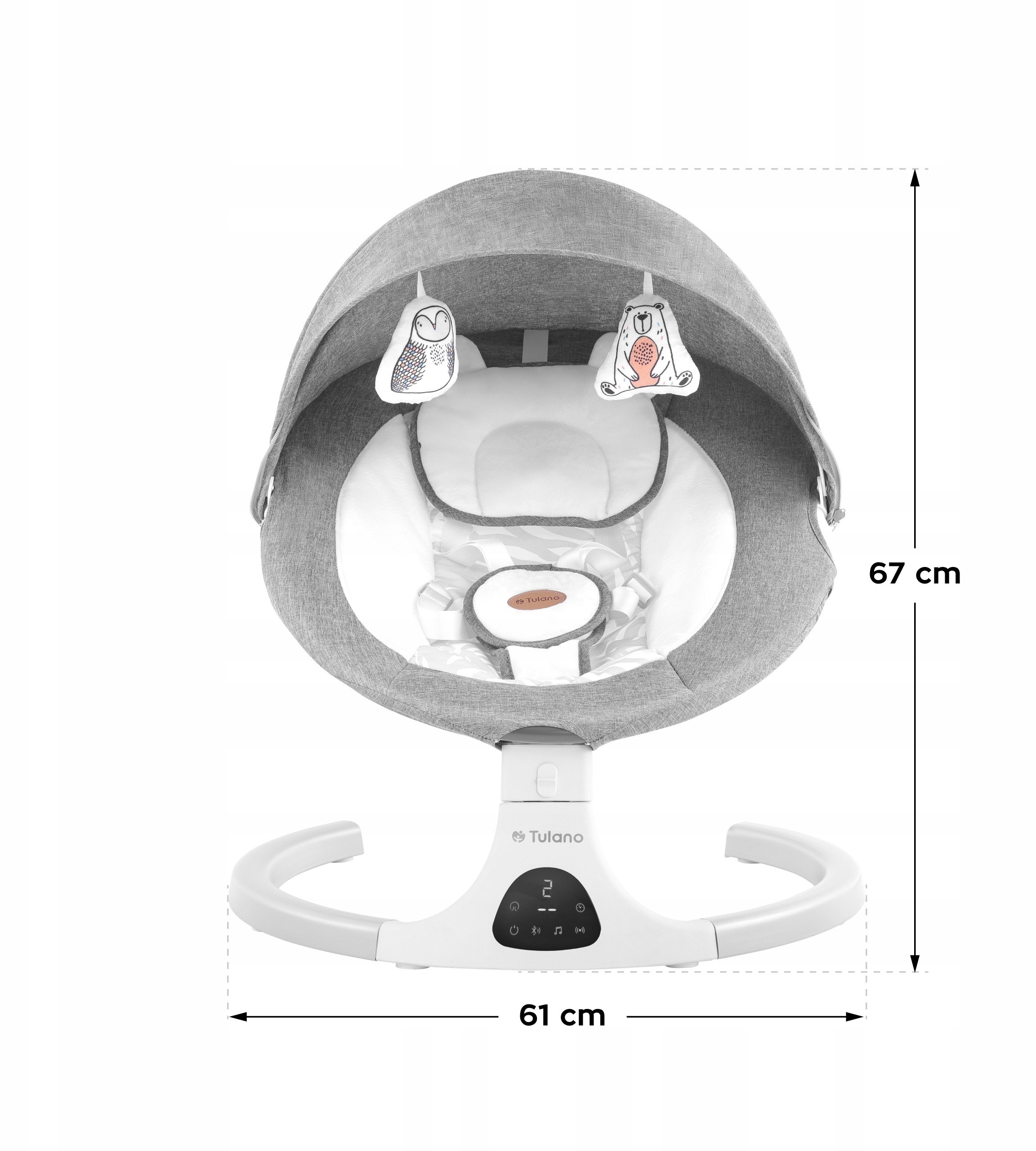 Komfort i ergonomia – Regulacja kąta nachylenia dla każdego etapu rozwoju