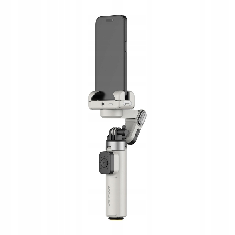 Gimbal AOCHUAN M3 Pro mini z czujnikiem AI (biały) – Twój idealny partner w nagrywaniu