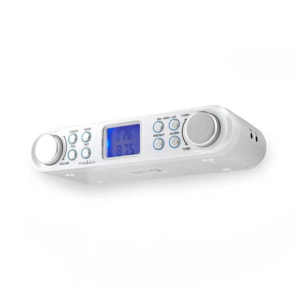 Radio Nedis RDFM4000WT – Cyfrowe radio kuchenne w kolorze białym