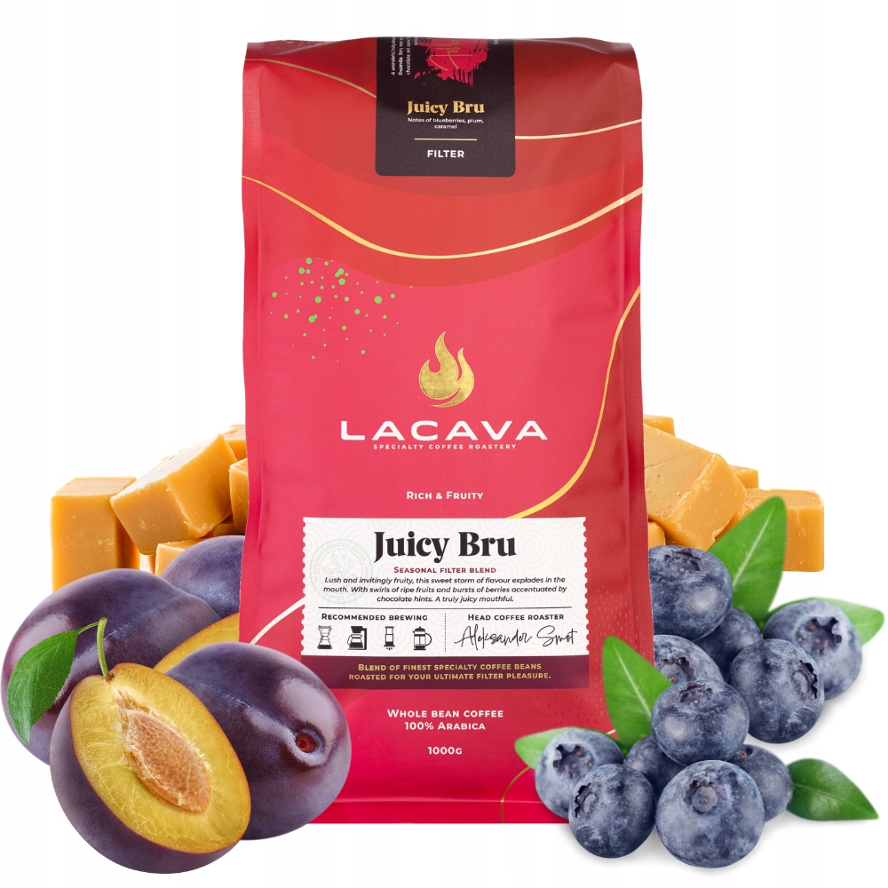 Profil smakowy: Jagody, śliwka, karmel