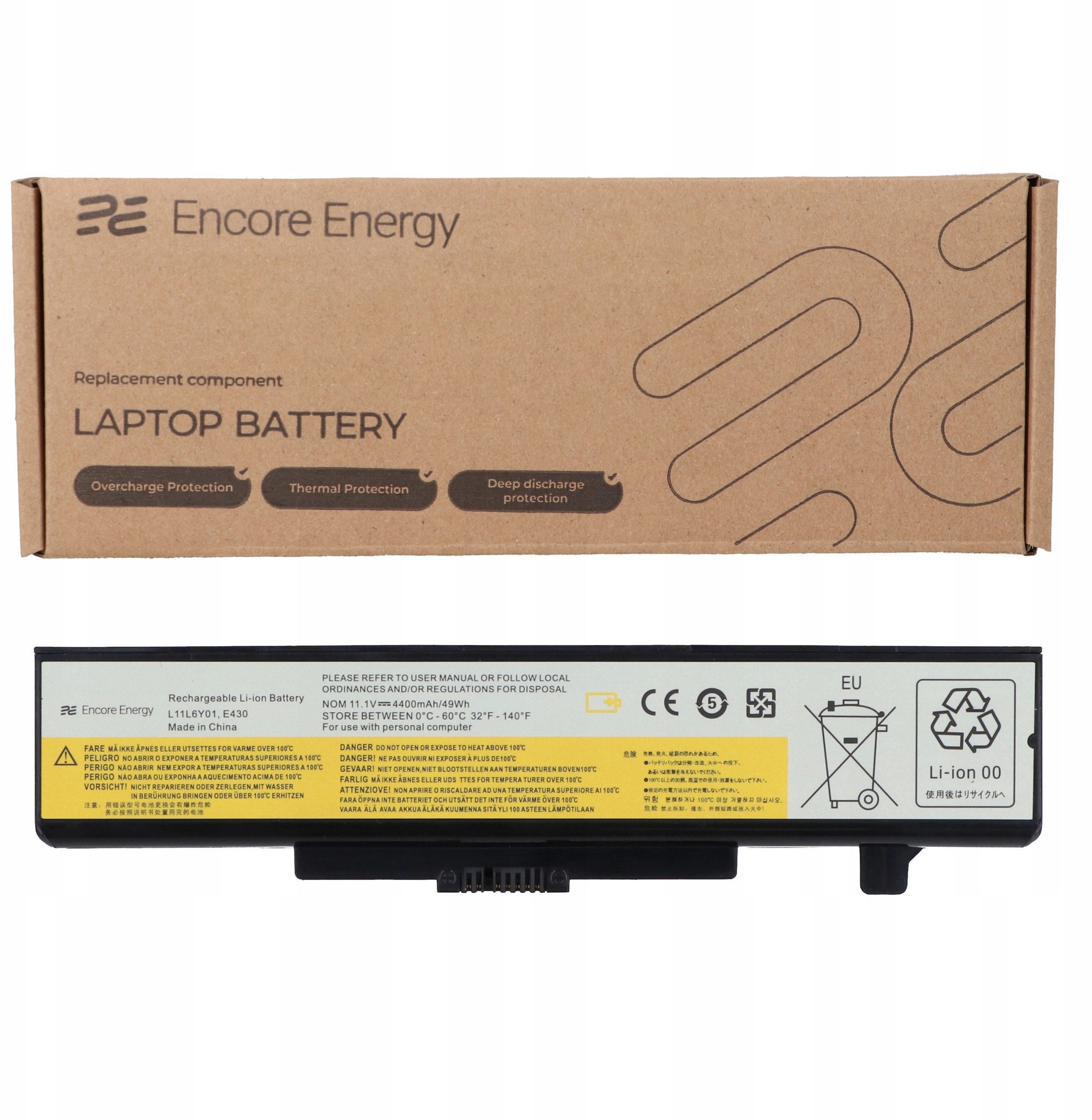 Bateria E430 do Lenovo B430 B480 V480 V580 49Wh 11.1V 4400mAh Encore Energy – Wydajność i niezawodność